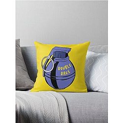 Waterparks Band Double Dare Album Throw Pillow