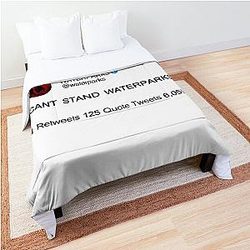 Waterparks Merch I Cant Stand Waterparks Comforter