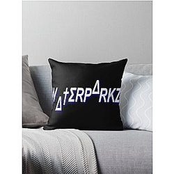 Waterparks "Glowing" Band Logo Throw Pillow
