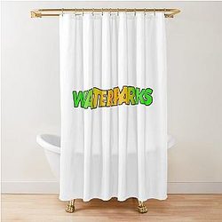 waterparks logo fandom  Shower Curtain