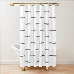 Waterparks Merch Waterparks Logo Shower Curtain