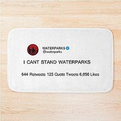 Waterparks Merch I Cant Stand Waterparks Bath Mat