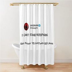 Waterparks Merch I Cant Stand Waterparks Shower Curtain