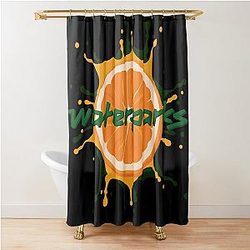 Waterparks Fandom inspired logo  Shower Curtain