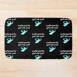 WATERPARKS GET ME WET Bath Mat