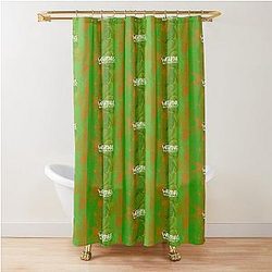 Waterparks Banner Shower Curtain
