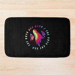 Waterparks  Ghosts Tiedye  Bath Mat