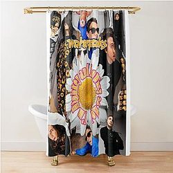 Waterparks Design - Lowkey As Hell  Design - Awsten Knight Shower Curtain