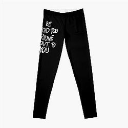 waterparks paranoid too - white Leggings