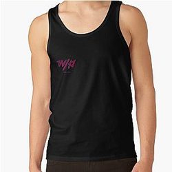waterparks logo (small shirt + black bg) Tank Top