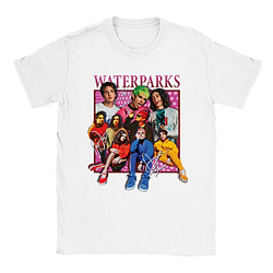 90s style DTNK1906 White Waterparks T-Shirts