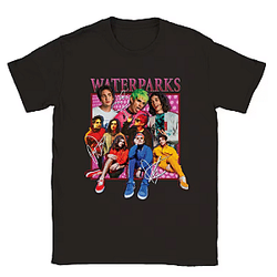 90s style DTNK1906 Black Waterparks T-Shirts