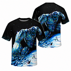 Cosmic Titan PTTT2907 3D Waterparks T-Shirts