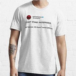 Waterparks Merch I Cant Stand Waterparks Essential T-Shirt