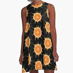 Waterparks Fandom inspired logo A-Line Dress