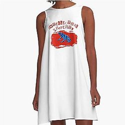 Waterparks Band Intellectual Property Fanmade Album Cover A-Line Dress