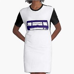 Waterparks Entertainment Fan Version Album Cover Graphic T-Shirt Dress