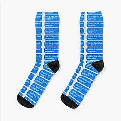 okay but do you listen to waterparks? Socks