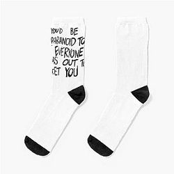waterparks paranoid too Socks