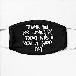 Waterparks Thank you for coming by Flat Mask