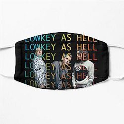 Lowkey As Hell Waterparks - Waterparks Design - Awsten Knight Flat Mask