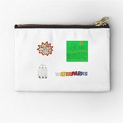 Waterparks Sticker Zipper Pouch