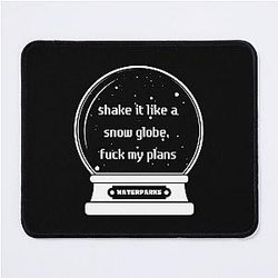 Waterparks Band Snow Globe Greatest Hits Mouse Pad