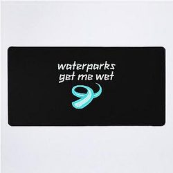 WATERPARKS GET ME WET Desk Mat
