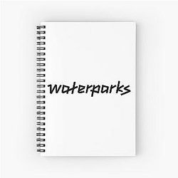 Waterparks Merch Waterparks Logo Spiral Notebook