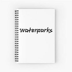 Waterparks Merch Waterparks Logo Spiral Notebook