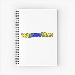 waterparks logo double dare  Spiral Notebook