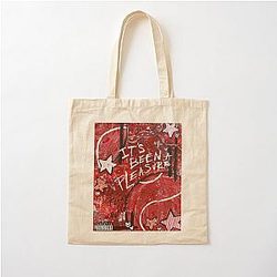 waterparks album 5 funeral grey painting Cotton Tote Bag