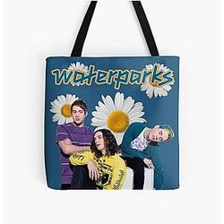 Lowkey As Hell Waterparks - Waterparks Design - Awsten Knight All Over Print Tote Bag