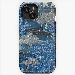 waterparks crying over it all painting iPhone Tough Case