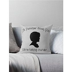 Jesse Stone Book Club Throw Pillow