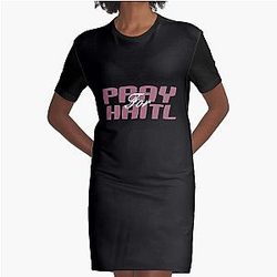 Waydamin Graphic T-Shirt Dress