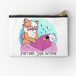 Perry Mason wrote Murder She Wrote Cat Pouch