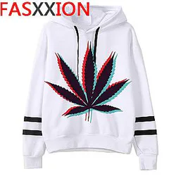 Bong Weed hoodies male Oversized streetwear Ulzzang y2k aesthetic men sweatshirts