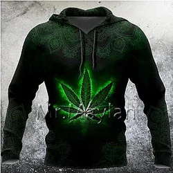 hemp Weeds royal Hippie Mandala Trippy Abstract Psychedelic 3d hoodies/Sweatshirt