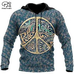 PLstar Cosmos 3D Print Hemp Weeds Royal Hippie Colorful Abstract Funny Men/Women Harajuku Streetwear