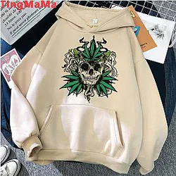 Bong Weed hoodies men printed streetwear hip hop plus size men sweatshirts harajuku