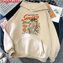 Bong Weed hoodies men Oversized Korea graphic male hoddies