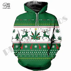 PLstar Cosmos 3Dprinted Newest Weed Christmas Gift Harajuku Streetwear