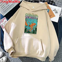 Bong Weed hoodies men printed Ulzzang printed Korea men sweatshirts