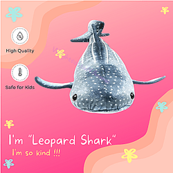 70cm Stuffed Toy Leopard Shark Plush Toy