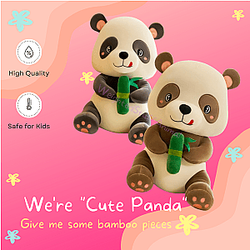 25-60cm Kawaii Soft Holding Bamboo Panda Plush Toys