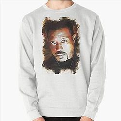 Wesley Snipes Custom Digital Artwork Pullover Sweatshirt