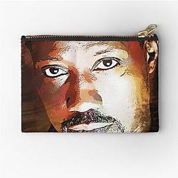 Wesley Snipes Custom Digital Artwork Zipper Pouch