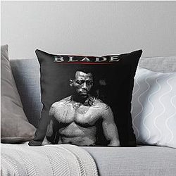 Wesley Snipes in Blade Throw Pillow