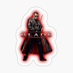 Vampire Hunter Wesley Snipes Sticker